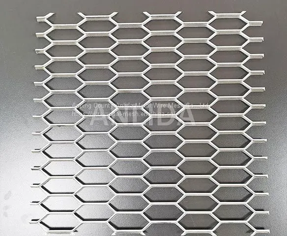 Hexagonal Expanded Metal Mesh Tortoise Expanded Metal Mesh Equivalent Stem Expanded Metal Mesh photo-3