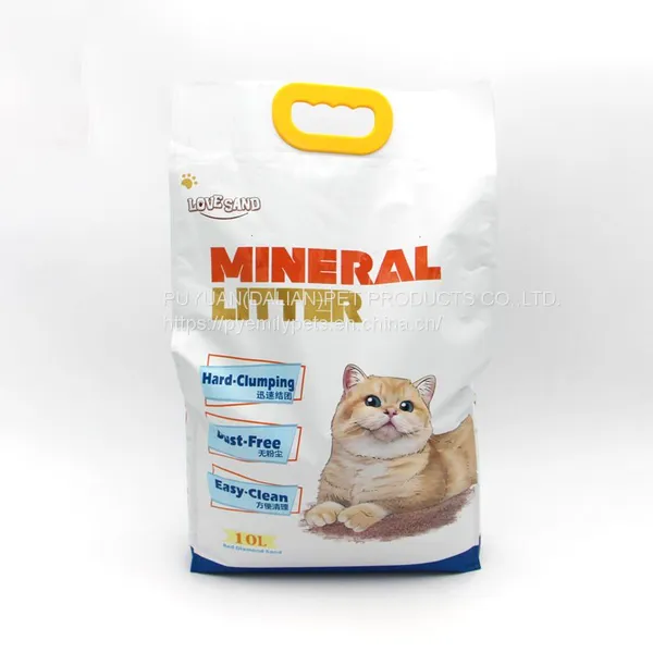 New Upgrade Black Mineral Clumping Cat Litter Grey 100% Dust Free photo-2