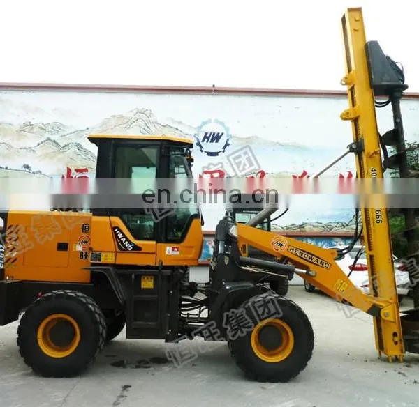 Medium Excavator Loader Multi-function Loader Attachment Pile Driver Drilling Machine for Sale photo-3