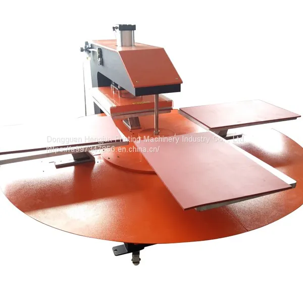 40*50 Automatic Four-station Rotary Pressing Machine Ironing Drill Flocking Machine photo-4
