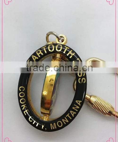 Beartooth Pass Cooke City Montana Enamel Key Chain photo-2