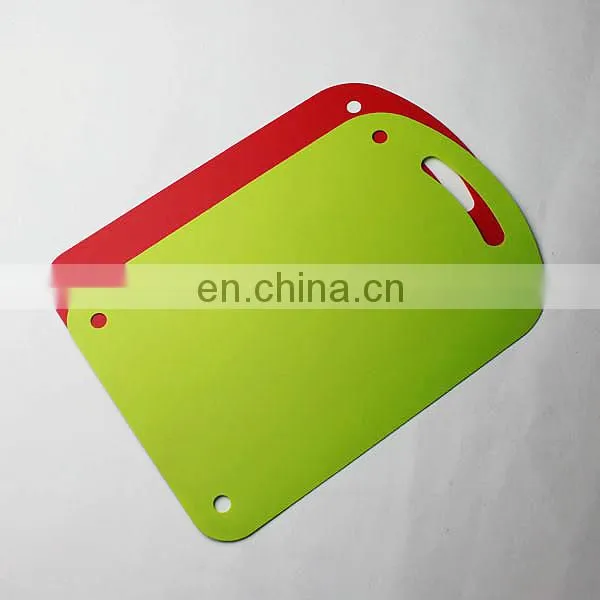 Non Slip Color Coded Hanging Plastic Chopping Cutting Board photo-2