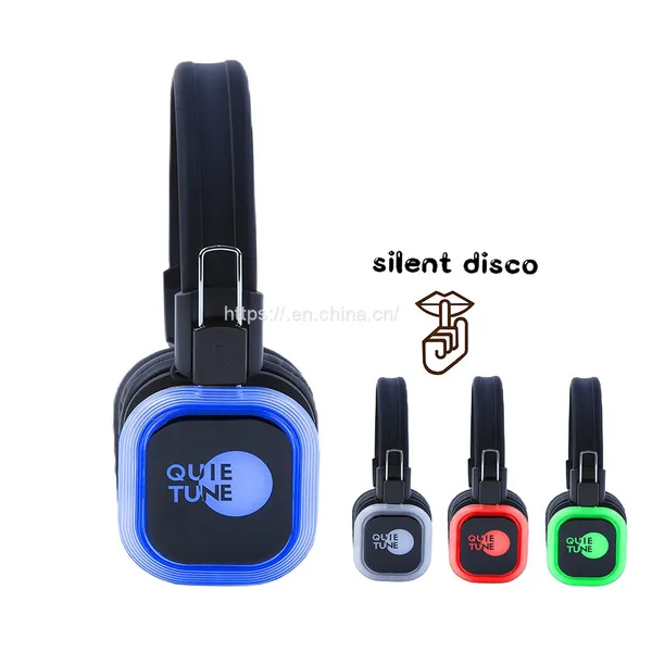 Silent Disco Earphones & Headphones
