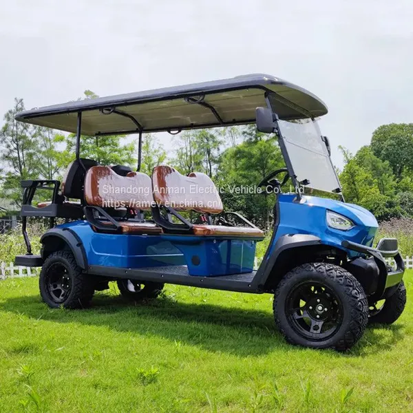 6 Seats Cheap Electric Golf Cart for Sale With CE Certificate , 6 Seater Electric Golf Cart photo-5