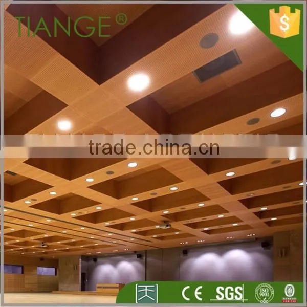 Perforated Decorative Mdf Acoustic Ceiling Panel photo-2