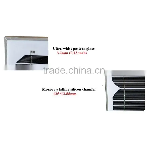 Excellent Performance 80W 18V Mono Solar Panel photo-3