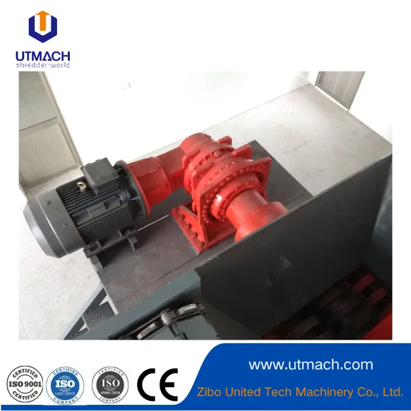 Heavy-Duty Industrial Double Shaft Shredder With High Throughput photo-5