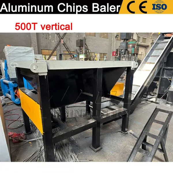 Hydraulic Equipment Aluminium Briquetting Machine Aluminum Recycling Machinery