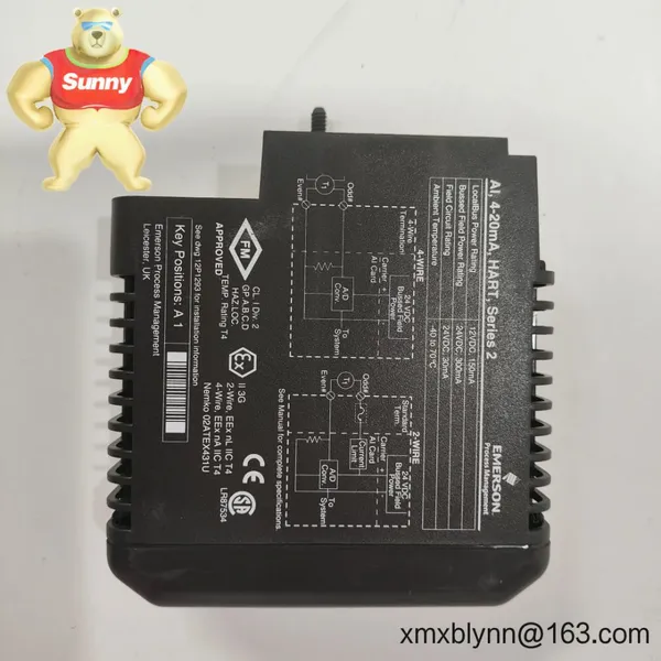 Emerson KJ4110X1-BA1 Programmable Logic Controller Module – Reliable control for Emerson DeltaV-based systems
