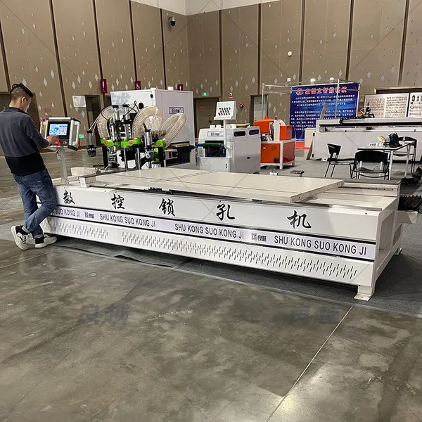 CNC Lock Hole Machine, Door Lock Machine, Fully Automatic Hinge Lock Hole Integrated Machine photo-3