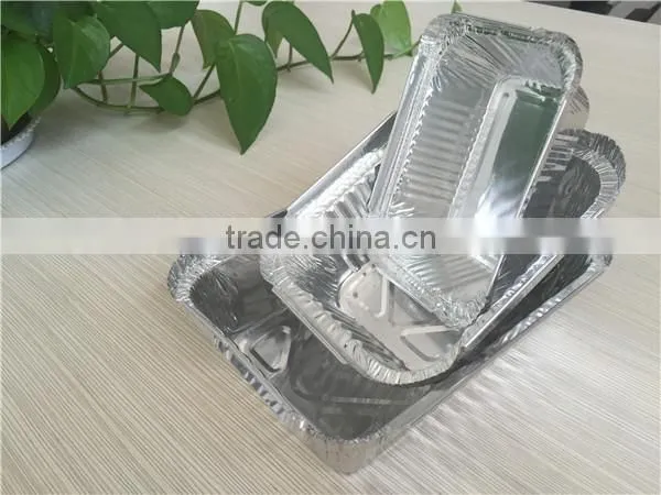 Deep Hot Food Packaging Aluminium Foil Containers photo-3