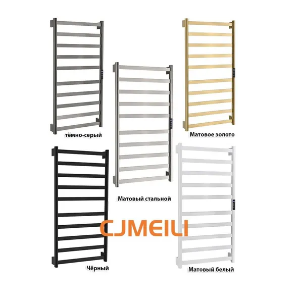 Bathroom Electric Heated Towel Rack, Towel Warmer for Bathroom, Wall Mounted Stainless Steel,5 Colours photo-4