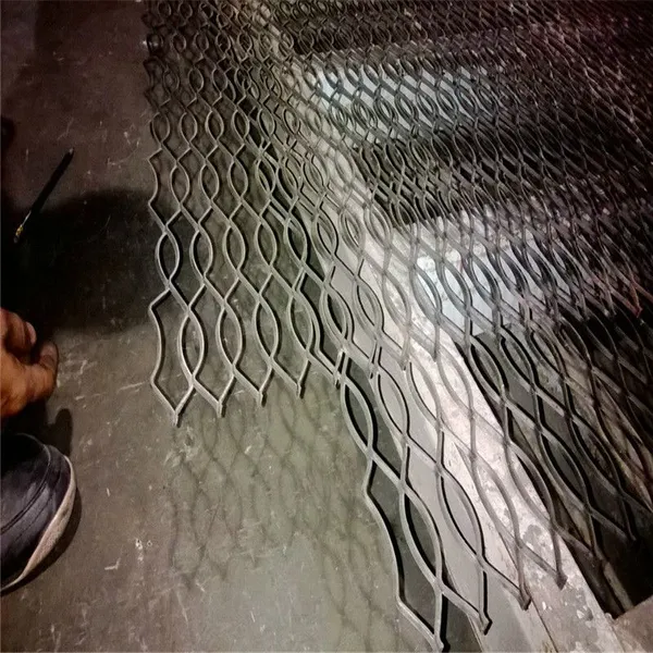 Aluminum Facade Expanded Metal Mesh for Trailer Flooring & Diamond Grille Fence Panels photo-2