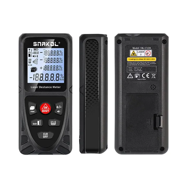 SK-C120 Laser Distance Meter for Electrical Installation and Cable Length Measurement photo-3