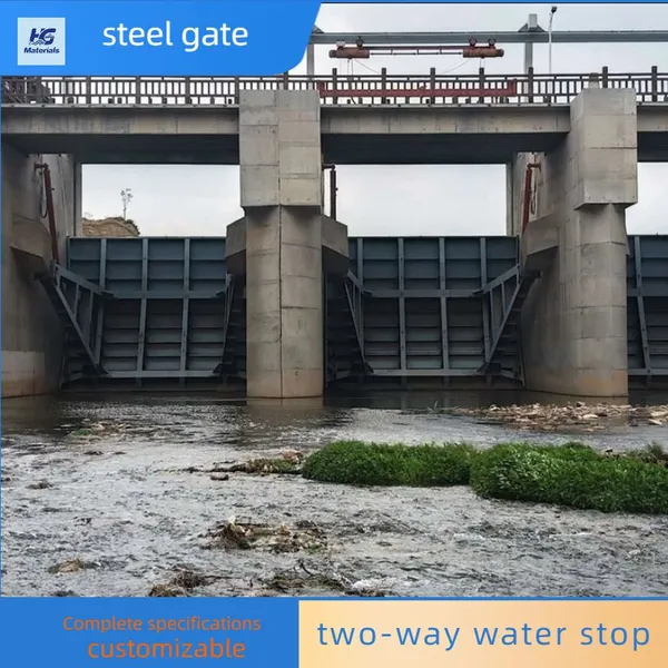 Custom Size 304 Stainless Steel Wall Mounted Sluice Gate Flood Prevention For Urban Stormwater System photo-4