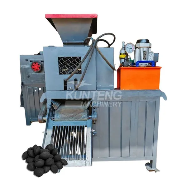 South Africa Mining Material Bbq Charcoal Briquette Making Molding Machine EPC