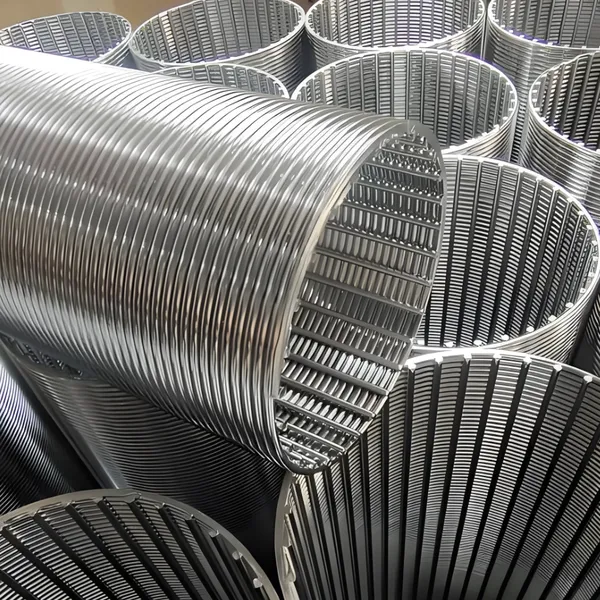 Wedge Wire Screen Element, 0.5mm Slot, 304 Stainless Steel, 60mm Diameter, Welded Construction photo-3