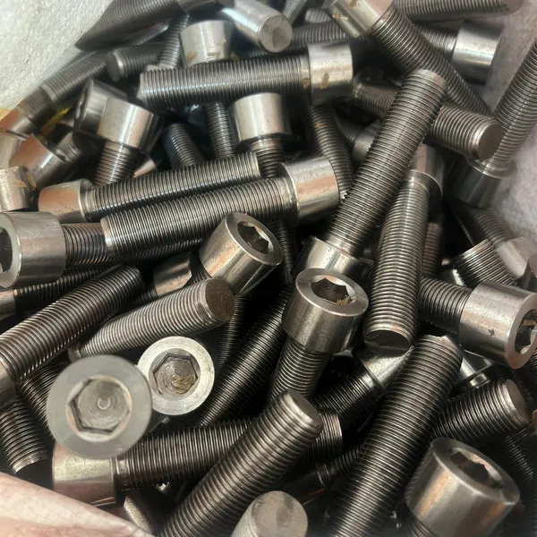 CP Titanium Hex Head Bolt Standard Titanium Hex Bolts For Heavy‑Duty Industrial Fastening Conditions