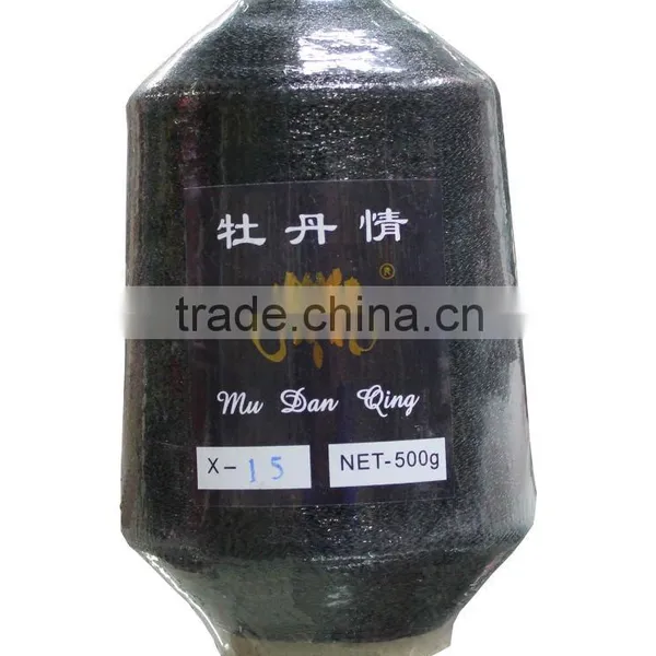 Black MX-Type Metallic Yarn