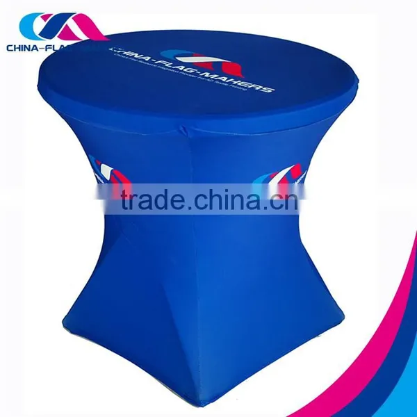 Fastest Delivery Time New Year Knit Fabric Table Cloth photo-3