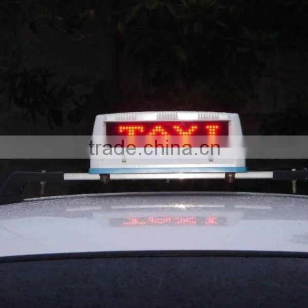 2015 Led Panel Programmable Taxi Led Signs Display Screen Quality Choice