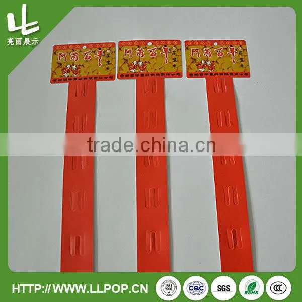 Printed Display Clip Strip Plastic Clip Strip photo-6