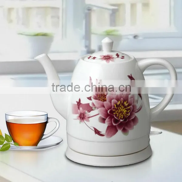 Automatic Shutt-off Porcelain Cordless Water Kettle photo-2