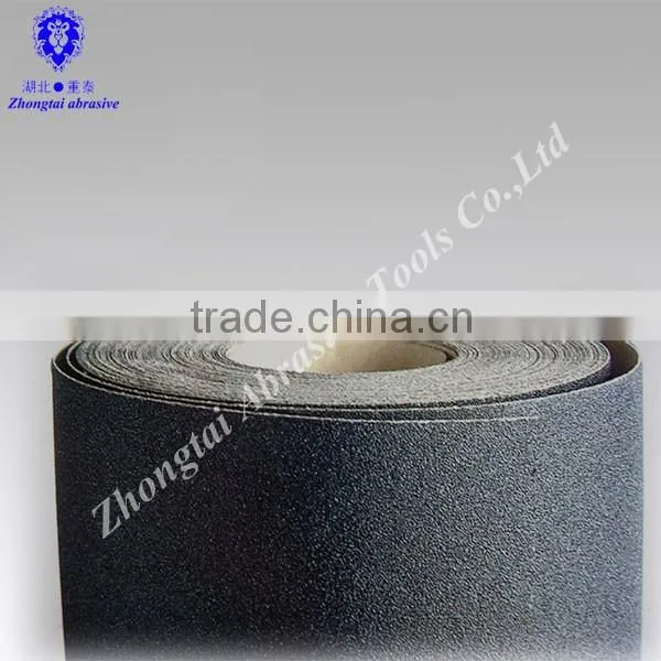 Black Abrasive Silicon Carbide Sand Paper Roll photo-3