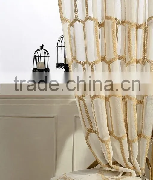Factory Price Polyester Cotton Curtain Gauze Fabric photo-5