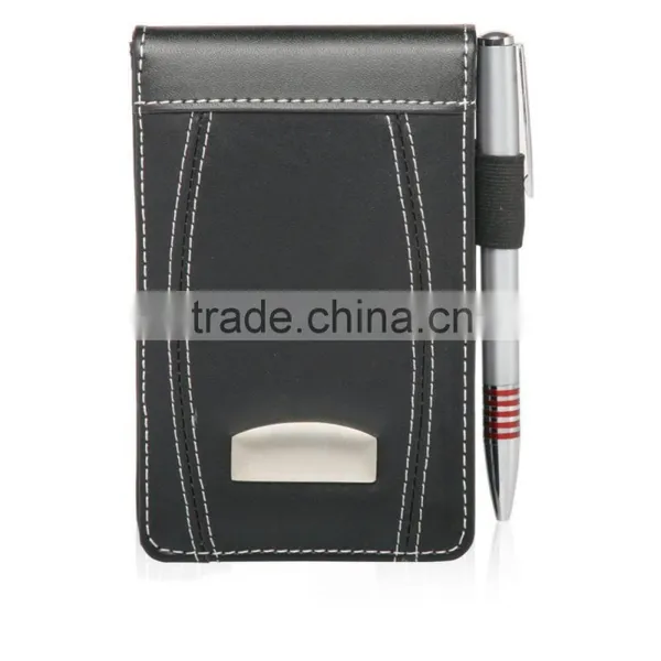 New Custom Handmade Leather Calculator Notepad With Pen photo-2