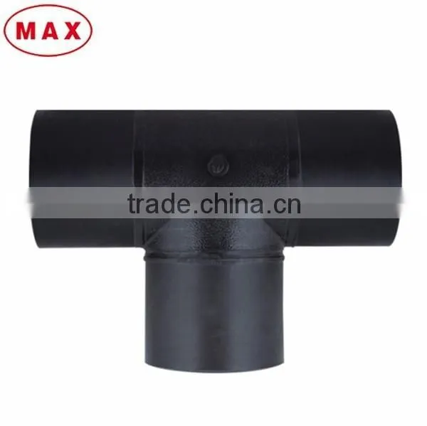 HDPE Material Butt Fusion Equal Tee DN280mm for HDPE Pipeline photo-2
