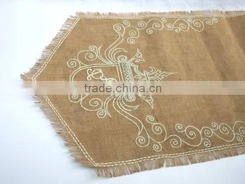 Burlap/Jute table runner