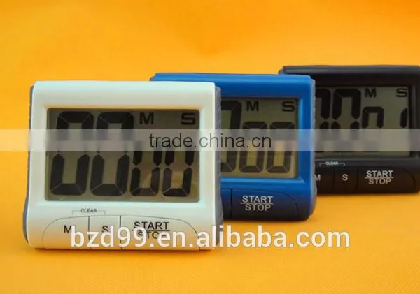 Multi-functional Universal 1-99 Mins Countdown /Up Large Display Digital Battery Power Timer Switch With Standing Clip Magnet photo-6
