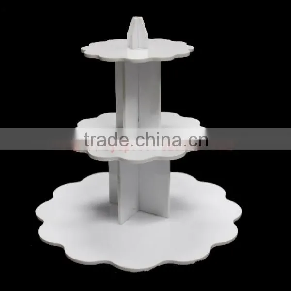 Acrylic Cake Display 3tier Can Split Cake Display photo-2