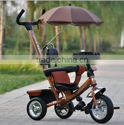 Kids Sun Cover Tricycle, Baby Tricycle Stroller, Good Quality Baby Tricycle With More Functions photo-2