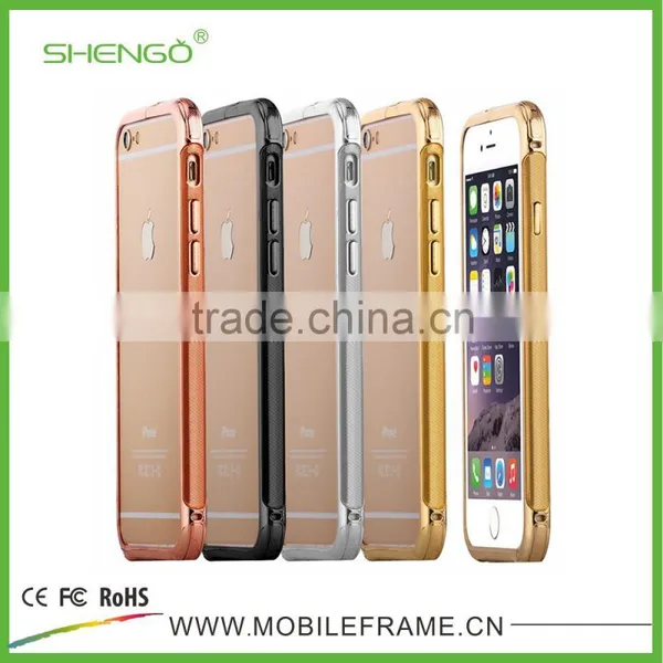 Crystal Metal Bumper Phone Case For IPhone6/6p photo-4