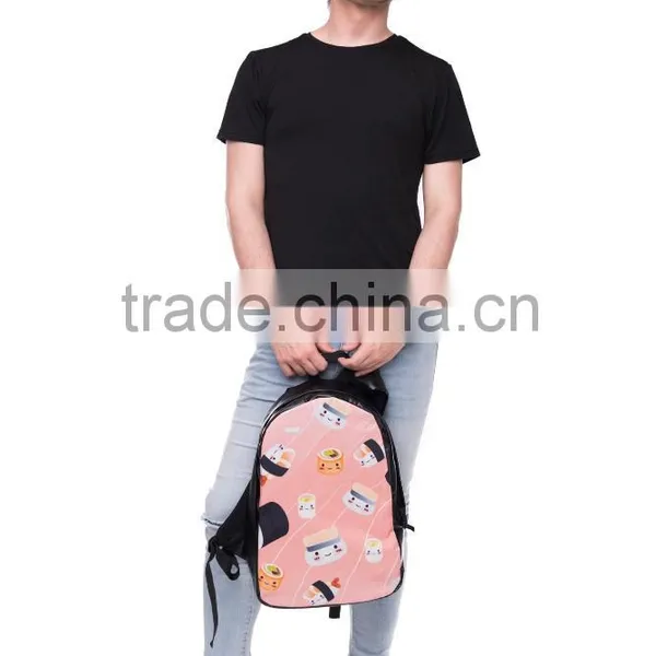 New Design 3D Print High Quality Custom Bag Pack Backpack for Girls photo-4