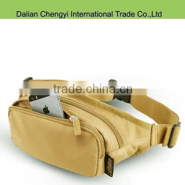 Wholesale Durable Hot Sale Eco Canvas Sport Waist Bag for Men