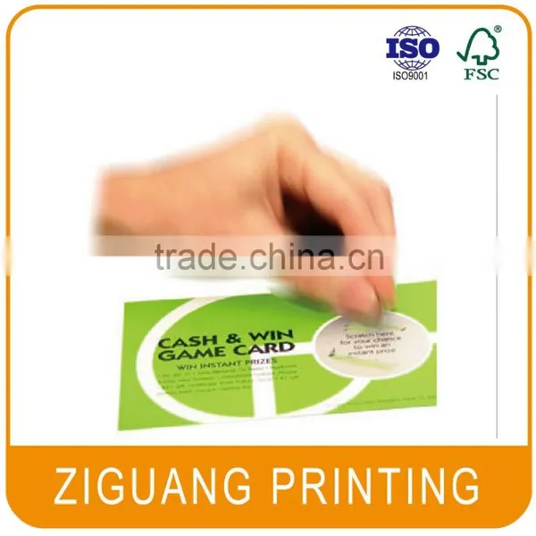 Customized Scratch Card Printing photo-2