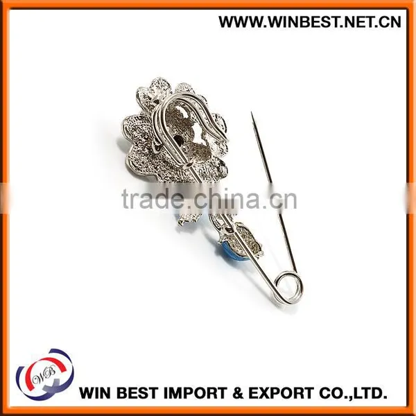 Wholesale China Costume Jewellery Trendy Brooches, Fashion Safety Pin photo-2