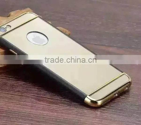 New Luxury Ultra-thin Hybrid Mirror Back Case Cover for Apple Iphone 6 6s Plus photo-4