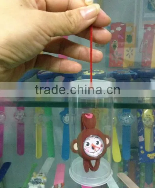 Newest Custom Silicone Monkey Kids Wristwatches With CE photo-4