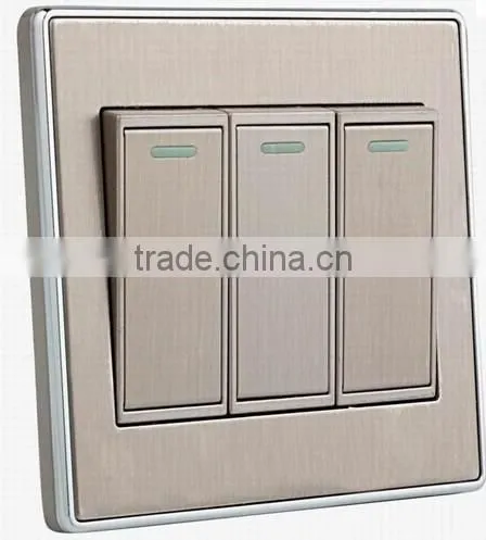 pressure control switch/touch control switch,two gang livolo switch ingelec
