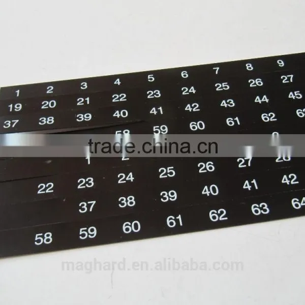 China Factory Directly Flexible Rubber Magnetic Sheet With Color PVC Film A3 A4 A5 photo-5