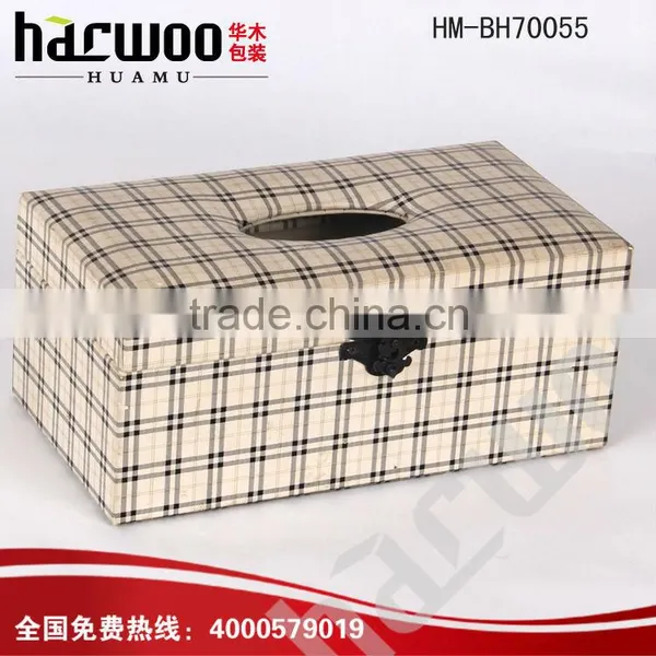 2016 Newest Fashion Car Hotel Paper Leather Tissue Box photo-3
