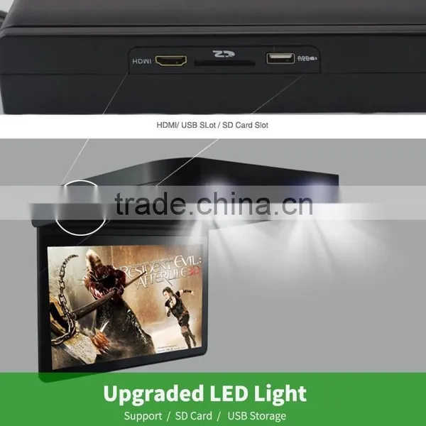 13.3inch Car Roof Mount Dvd Player Bus Roof Mounted Led Monitor photo-4