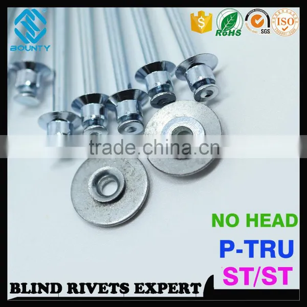 HIGH QUALITY DOUBLE CSK COUNTERSUNK STEEL POP PT BLIND RIVETS FOR COMPUTER ENCLOSURES photo-4