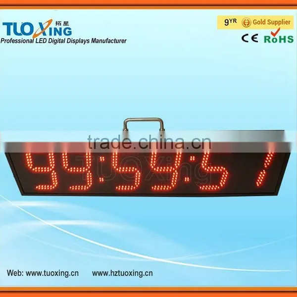 High quality 6 inch 6 digits remote control socket timer