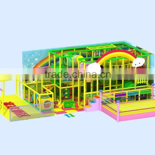 Kids Educational Equipment Baby Indoor Used Playground Slides From Beijing Funmax photo-3