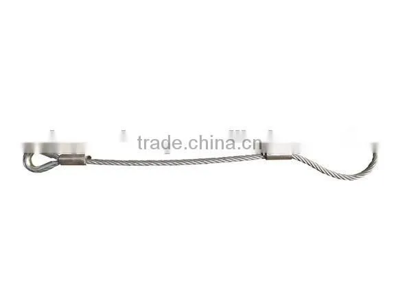 professional processing technology wire rope sling with hook